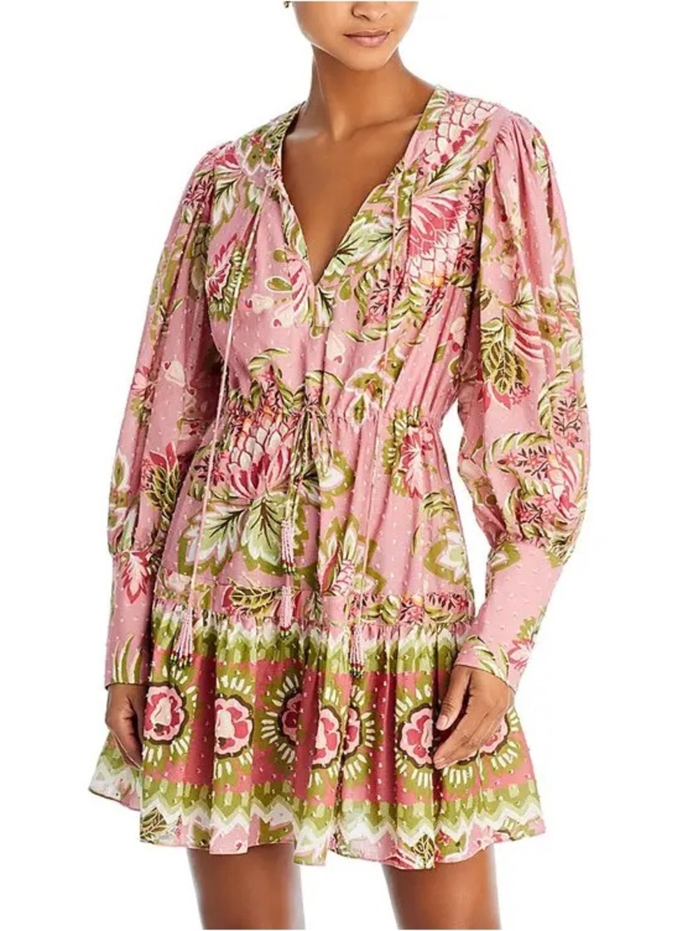 Farm Rio Aura Peasant Dress
